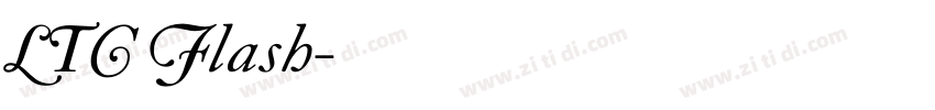 LTC Flash字体转换